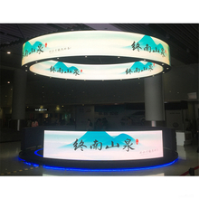 P4 Front Service Flexible 256x128mm Soft Led Display Module for Indoor Curved Show
